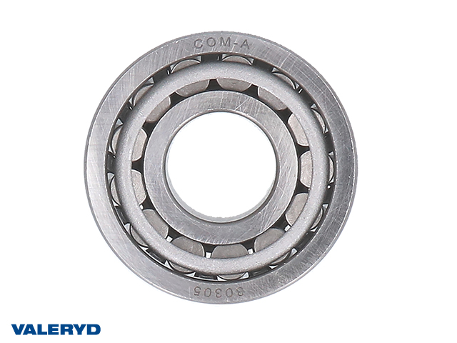 Koniskt rullager 30305; 25x62x18,2