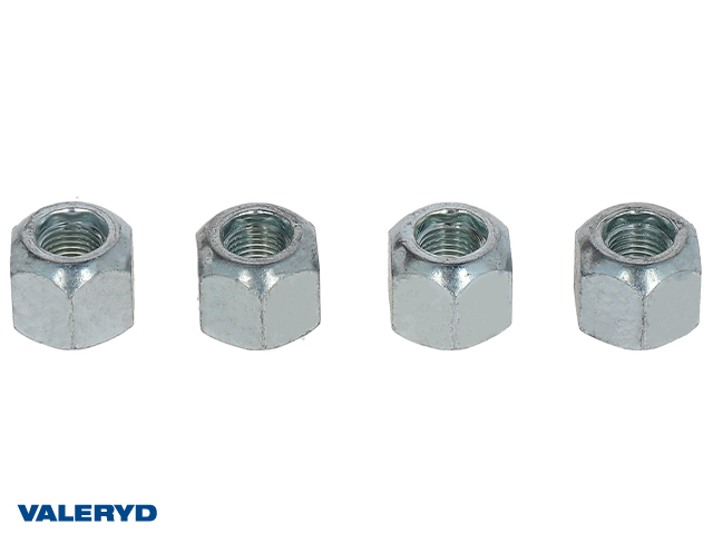 Hjulmutter 3/8" UNF, 4-pack