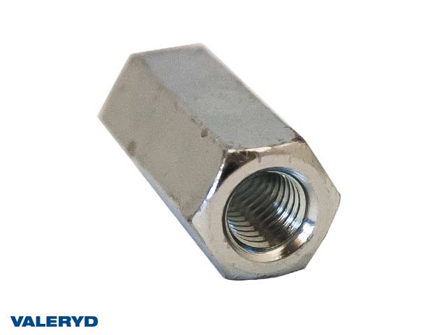 Mutter M10 lång för bromsstång