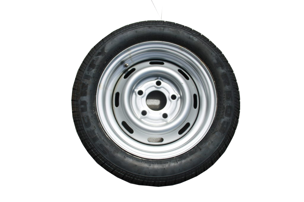 Reservdäck 13tum, 5 bultar, 195 / 50C