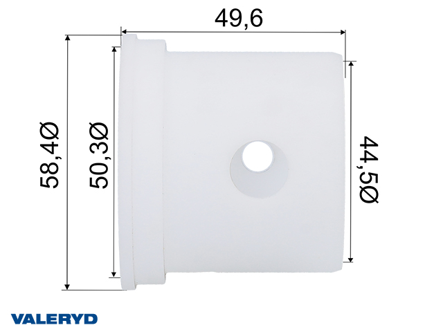 Påskjutsbussning 44,5x50x50 GTA 1,3/1,7/2,1