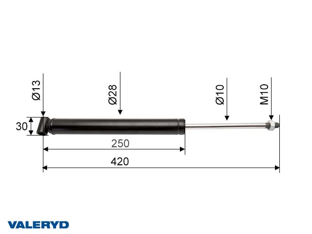 Påskjutsdämpare passar till Grau GPA 2,0 CC=420