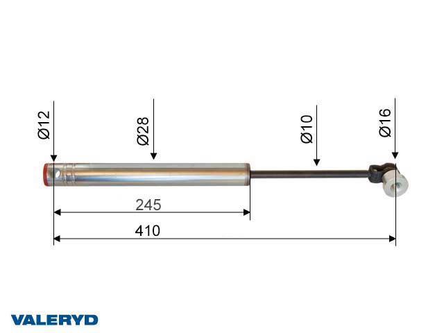 Påskjutsdämpare Knott KFL 12-14 CC=410