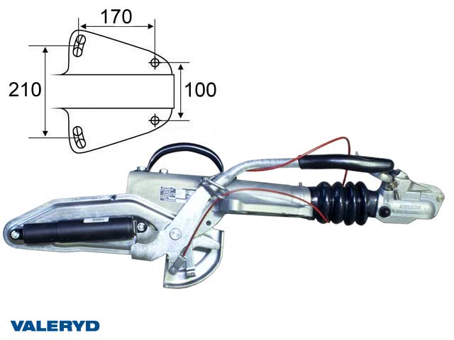 Påskjutsbroms Knott KFG27 1400-2700kg