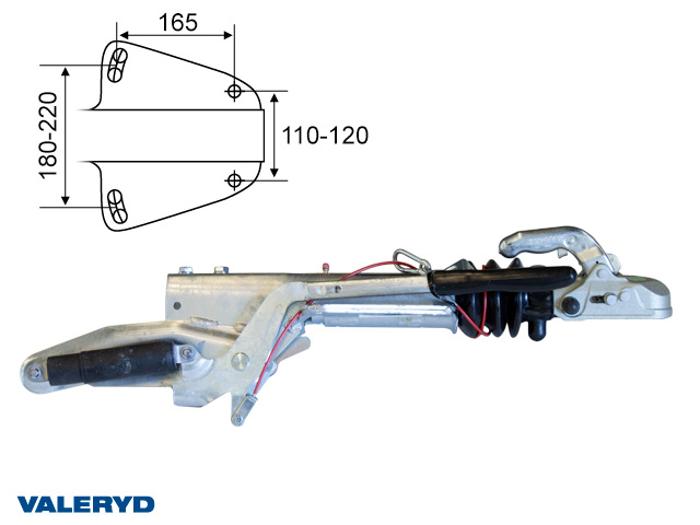 Påskjutsbroms Knott KF27-A1, utf. GF 1600-2700kg