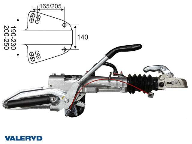 Påskjutsbroms Knott KFG35-D 2.700-3.500kg