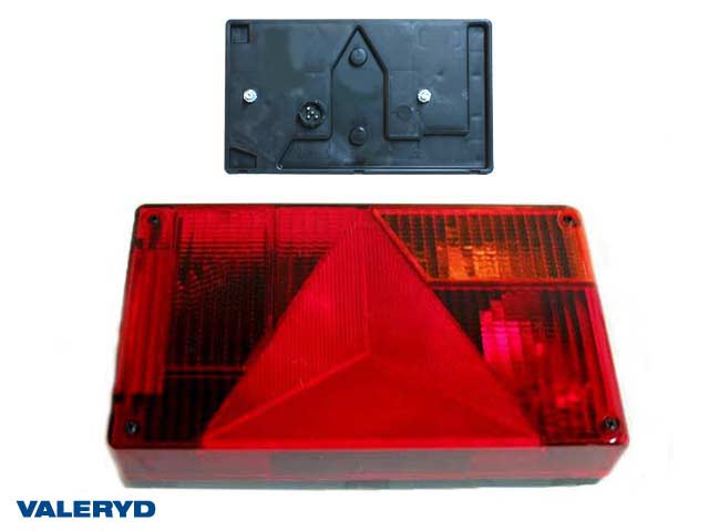 Baklampa Jokon Hö 238x138x52 Bajonettanslutning 5-pol.