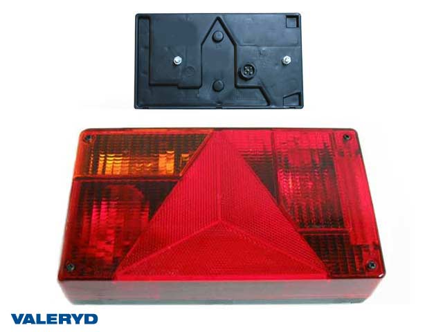 Baklampa Jokon Vä 238x138x52 Bajonettanslutning 5-pol.