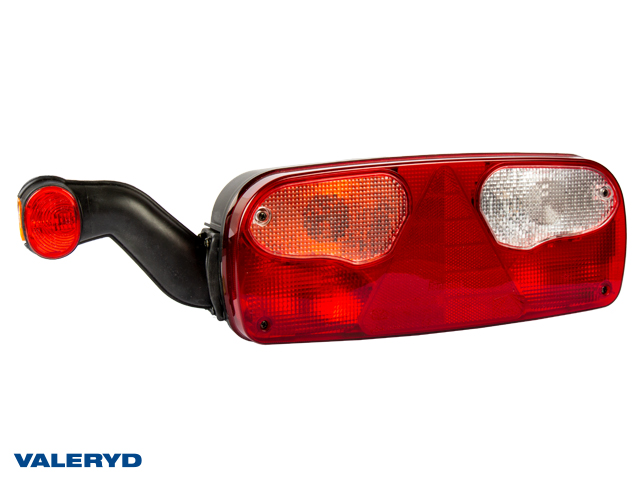 Baklampa Aspöck Ecopoint I Vä 344x140x78mm Backljus, reflex, dimljus, 7 pol. ASS2