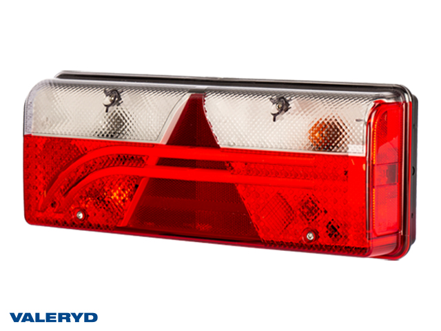 LED Baklampa Aspöck Europoint III Hö 400x153x88mm, 7 pol. ASS2.1 med 4x2 pol. ASS2