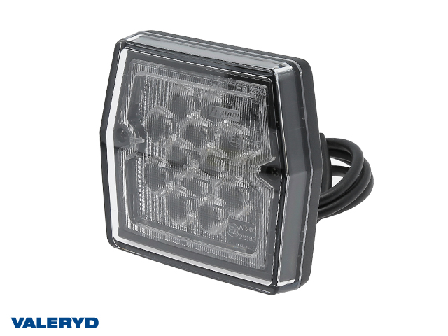 LED Backljus 99,7x92,7x30 , kabel 1m , 12V , 2 x M5 skruvanslutning, CC=45mm