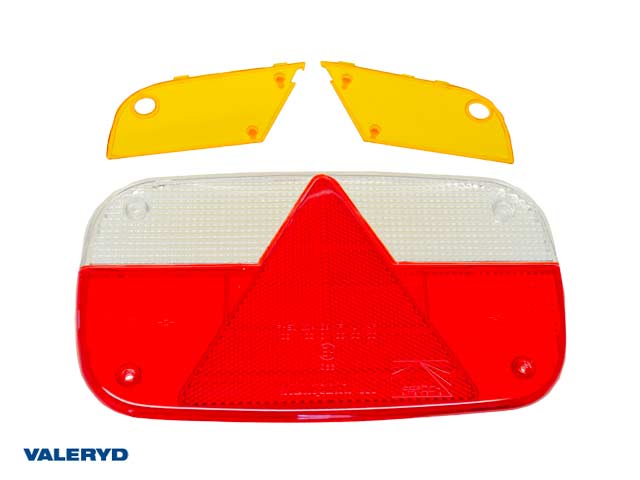 Reservglas Aspöck Multipoint III Baklampa 244x138x60 (till 3010092,93 & 94)