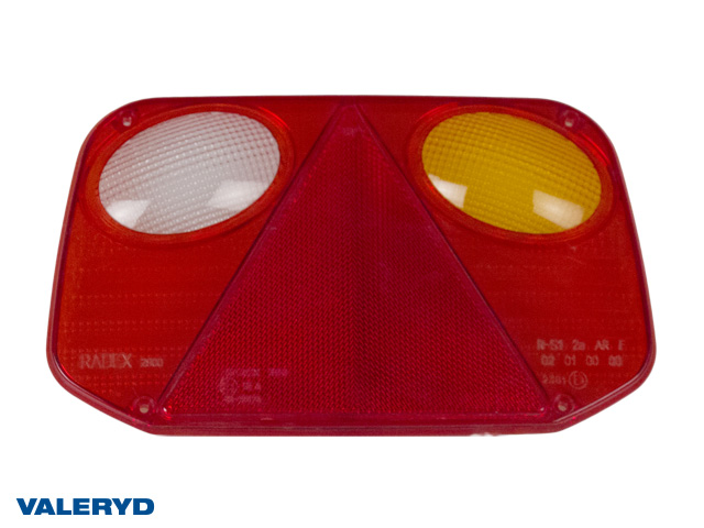 Reservglas Radex  Hö 243x145x15 (till 3010315, 3010316, 3010317, 3010318)