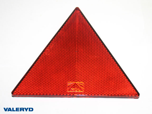 Triangelreflex 156x136 röd självhäftande