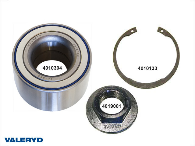 Hjullagersats compakt 39x72x37 vattenavvisande passar till AL-KO 2051, till 1 hjul