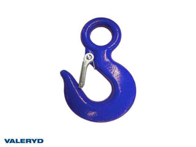 Lyftkrok med ögla och spärr G80 7/8-8mm, 2 ton