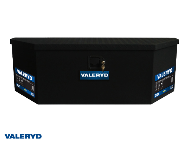 Förvaringslåda stål med lås 45,5x118x38,3cm