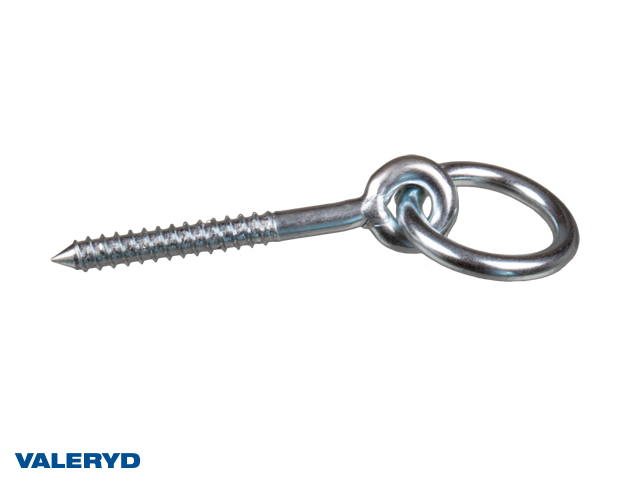 Ring med träskruv 9x80mm